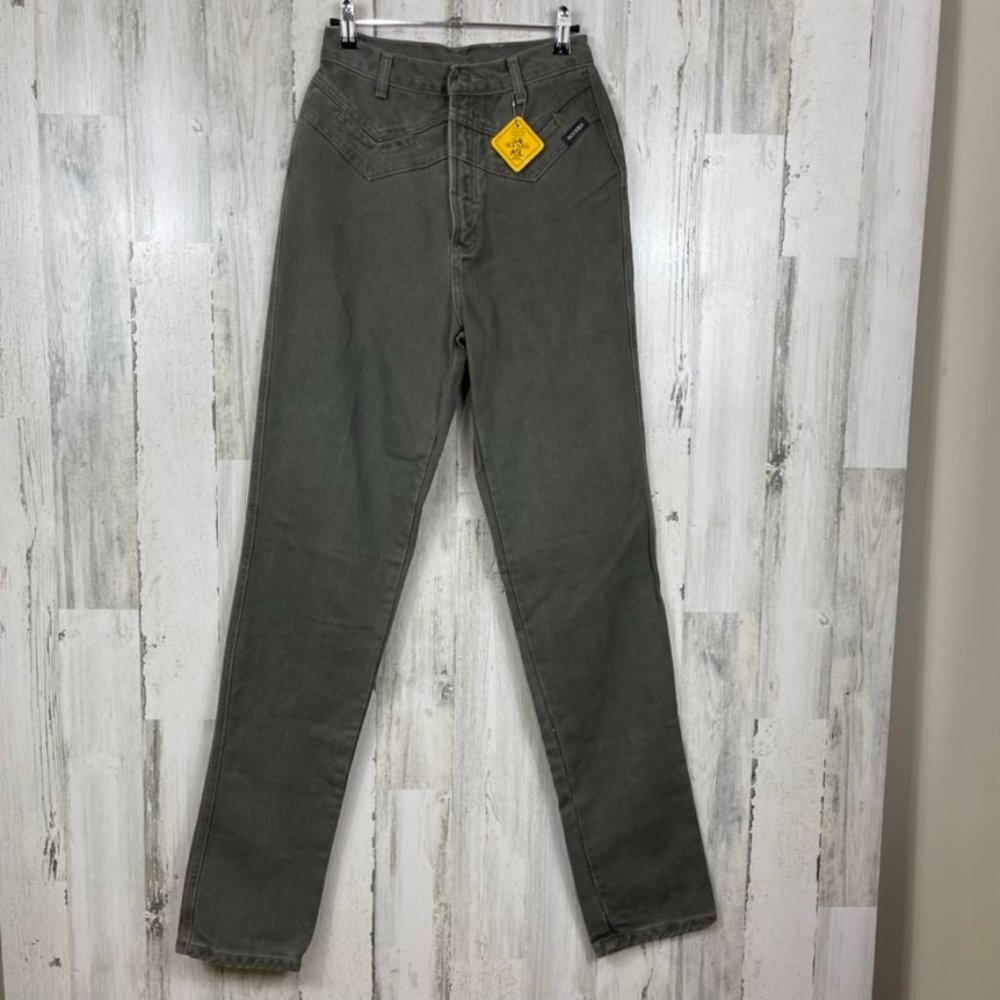 Rockies vintage denim jeans NWT gray‎ high rise rodeo cowgirl westernwear